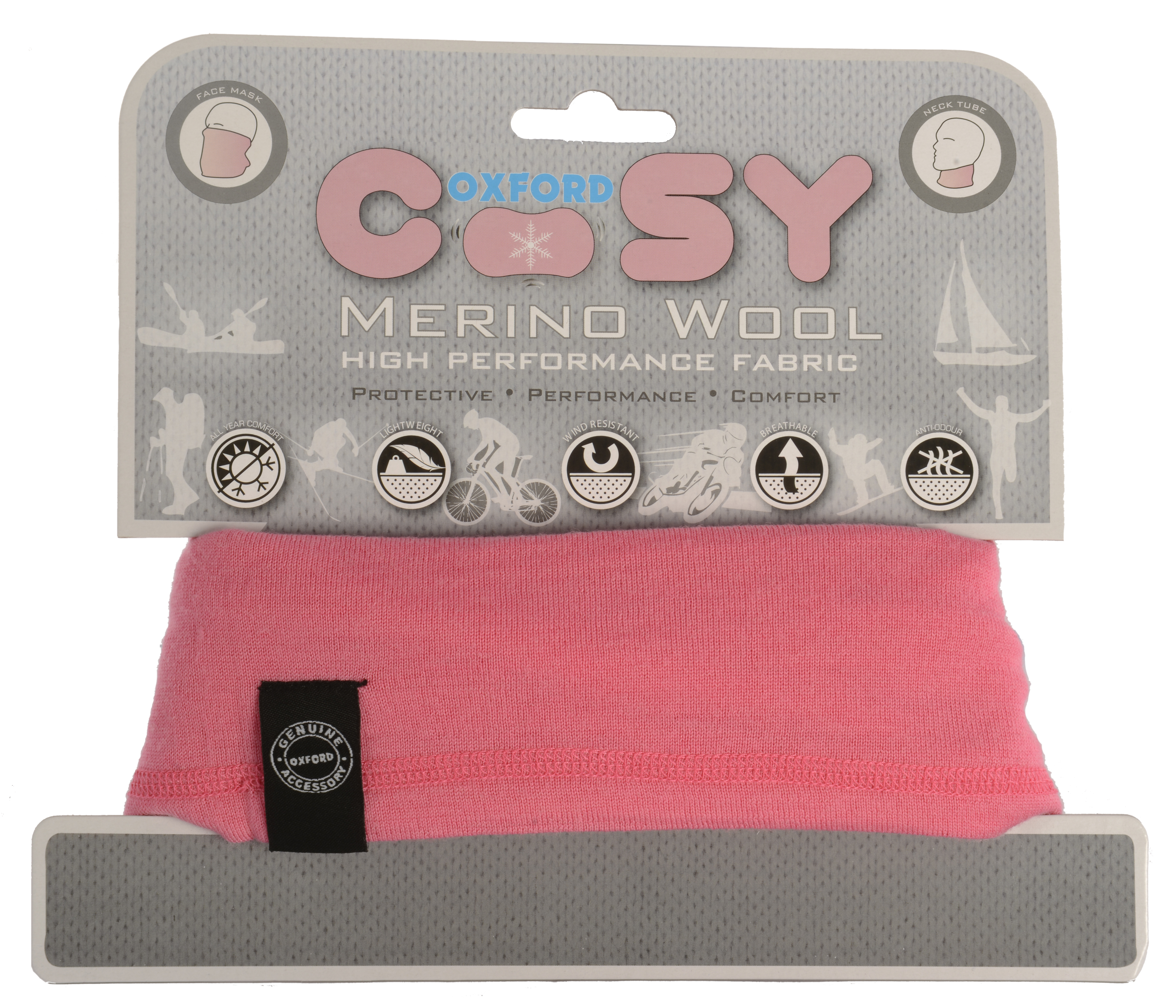 Oxford Merino Wool Cosy Pink